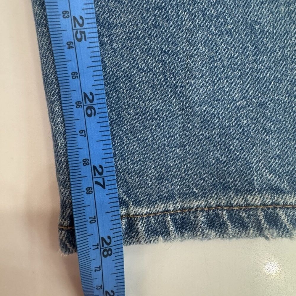 Madewell Perfect Vintage Jeans 28 High‎ Rise Straight Distressed Y2K Denim - Picture 8 of 8